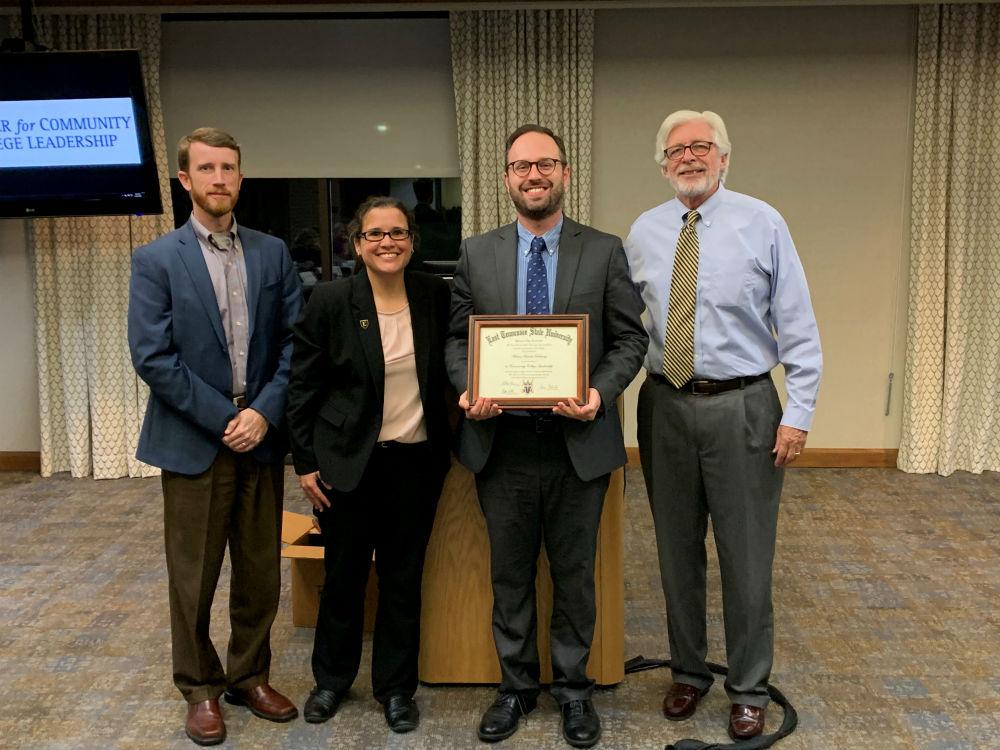 Graduate of the community collage leadership program