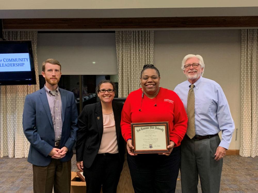 Graduate of the community collage leadership program