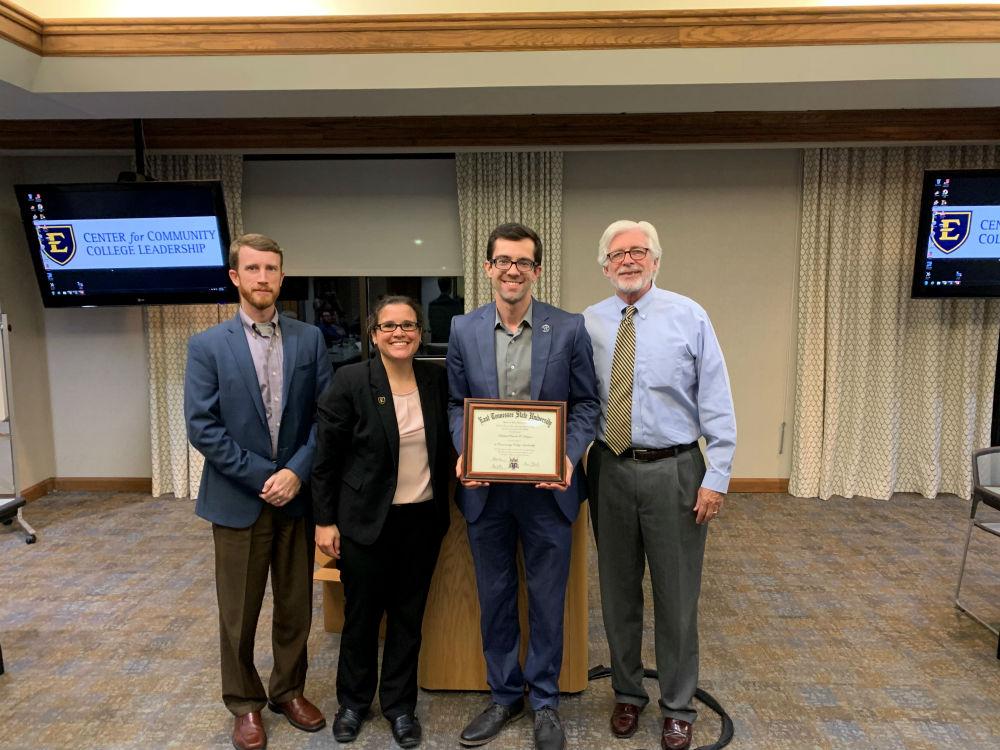 Graduate of community collage leadership program