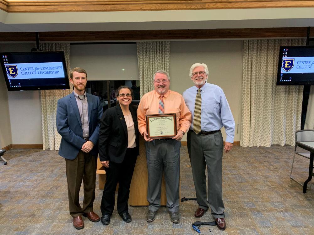 Graduate of the community collage leadership program