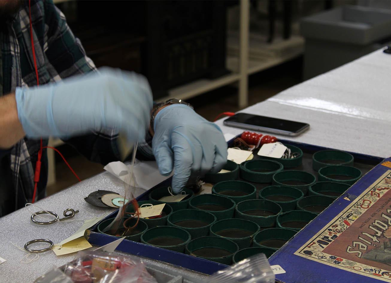 Reece student worker labeling artifacts