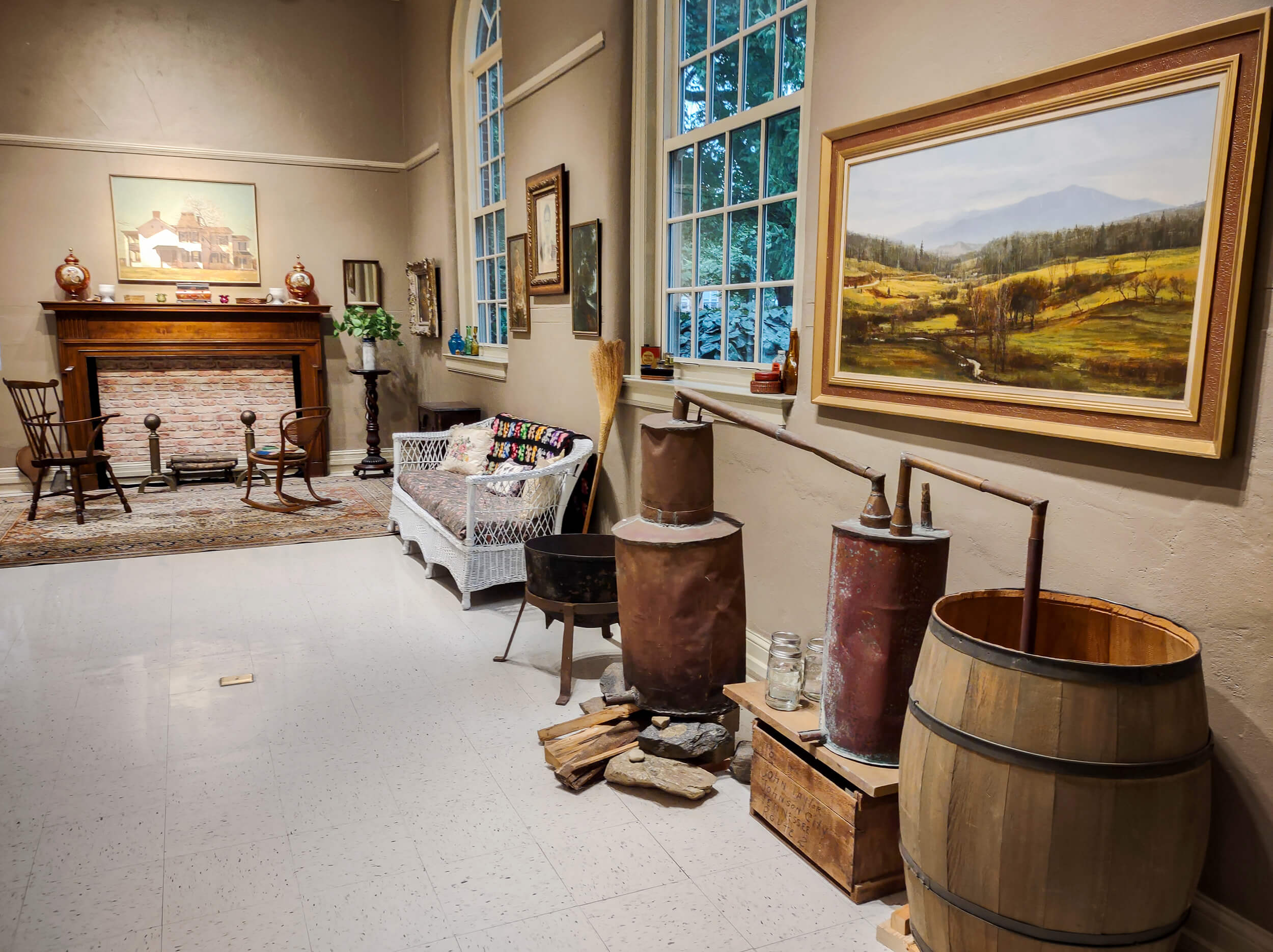 A view of the exhibition 