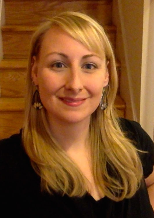Dr. Brooke Schmeichel, Assistant Professor of Biomedical Sciences Department pictured wearing a black shirt. of Brooke Schmeichel