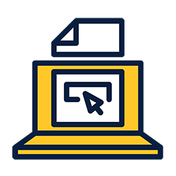 A logo for Application Information