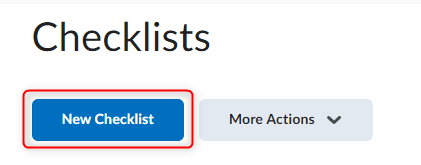 The new checklist button