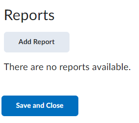 The add report button