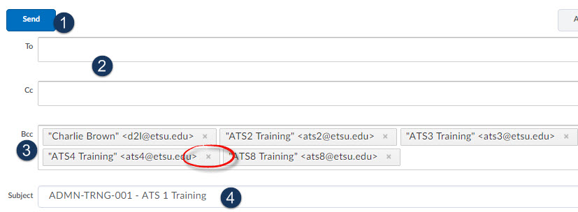 The email address lines