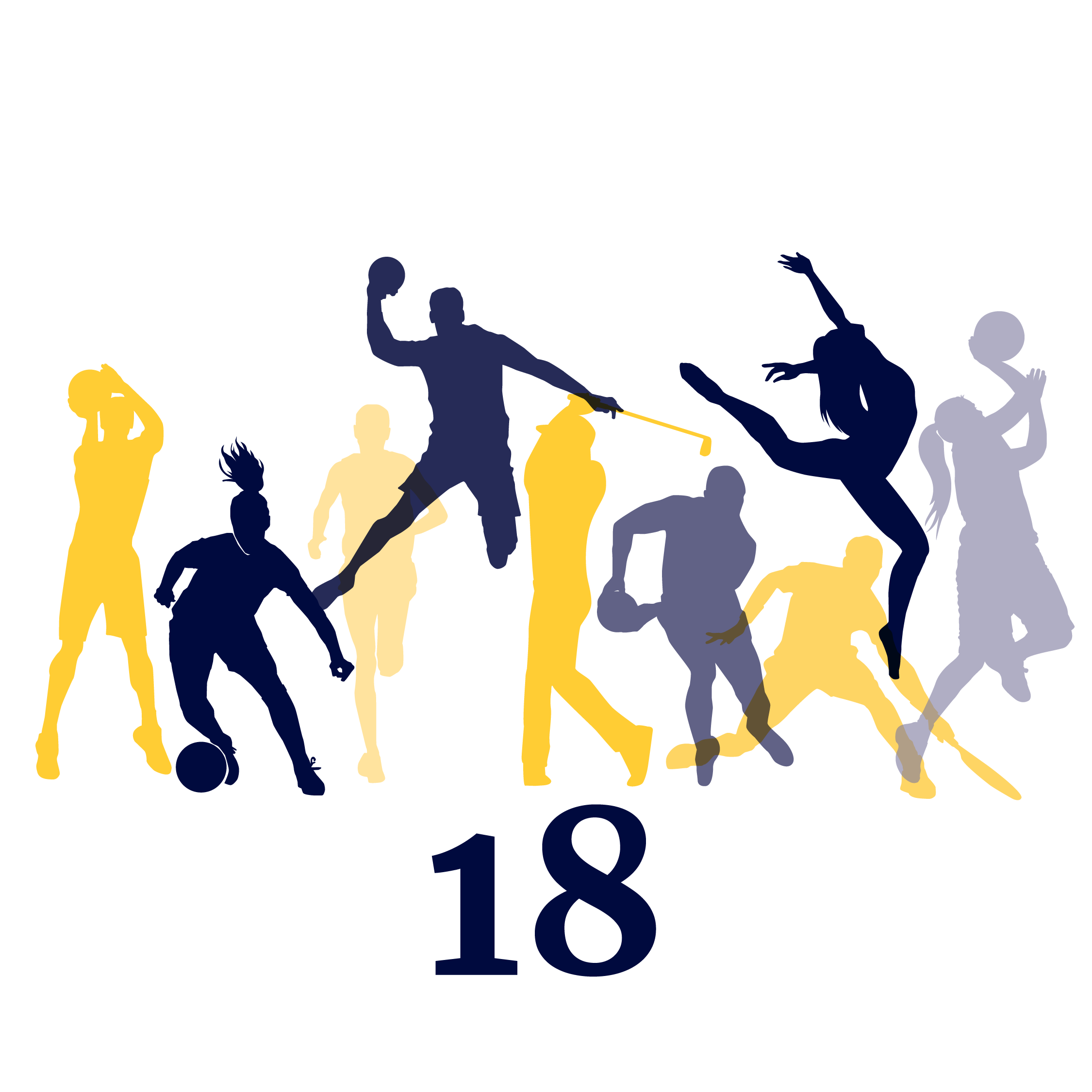 athletics vector illustration