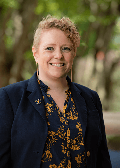 Photo of Jess Vodden Vice President for Marketing and Communications